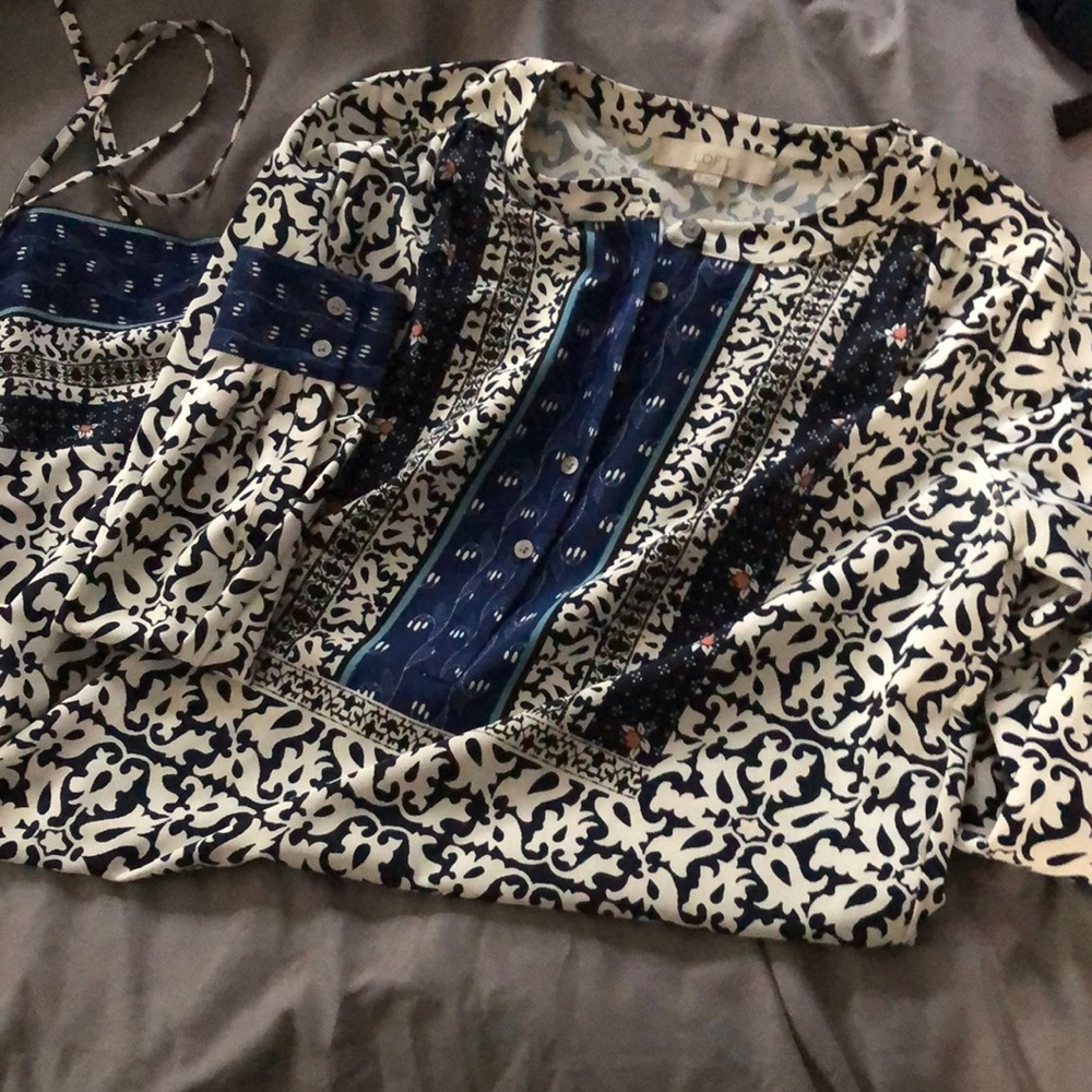 Loft Printed Dress